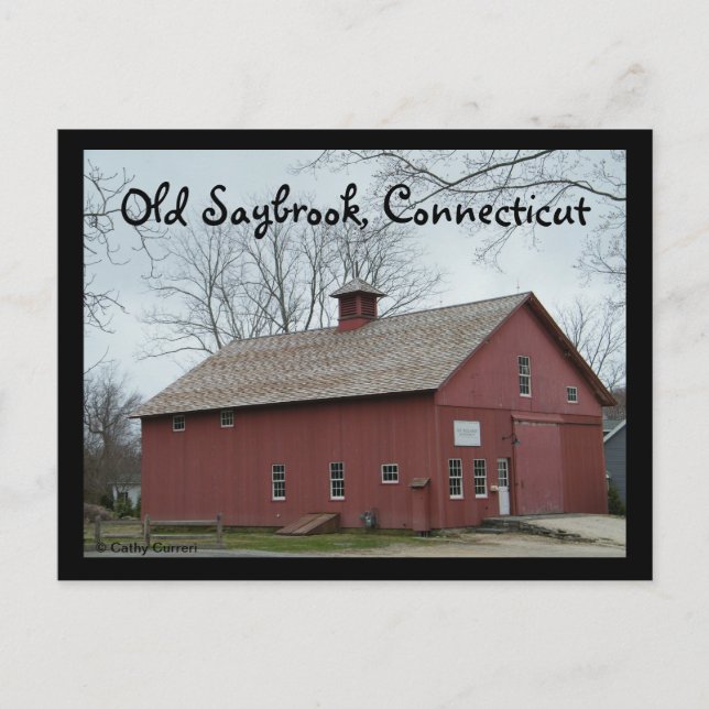 Old Saybrook, Connecticut Postcard (Front)