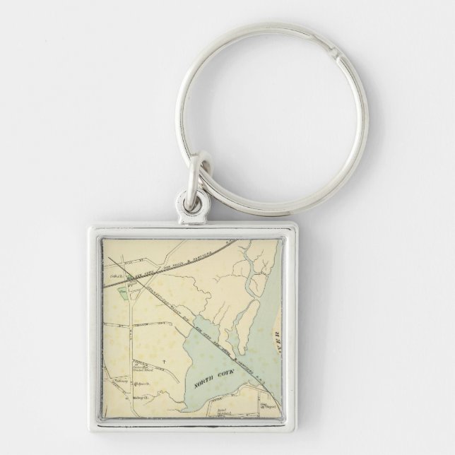 Old Saybrook Keychain (Front)