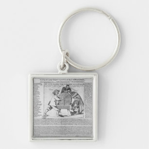 Old Sayings and Predictions Keychain