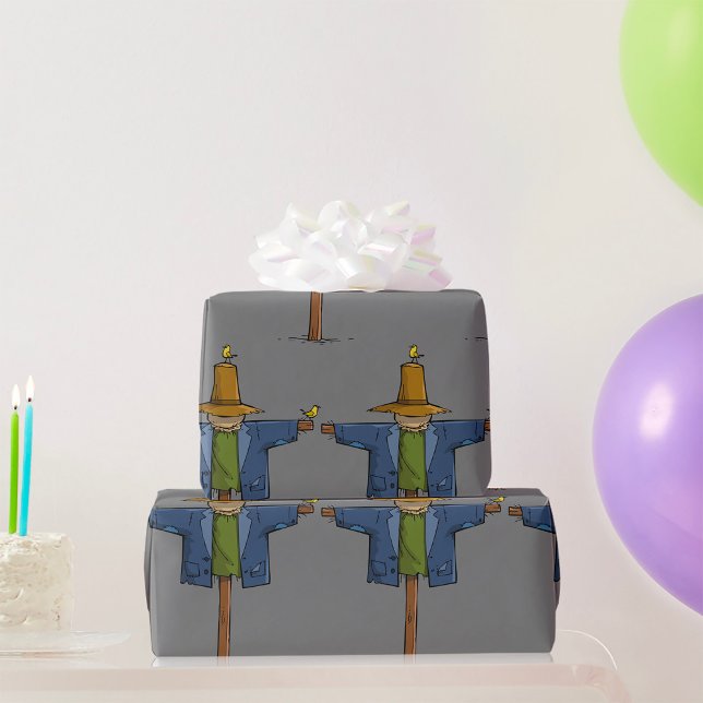 Old Scarecrow Wrapping Paper (Creator Uploaded)