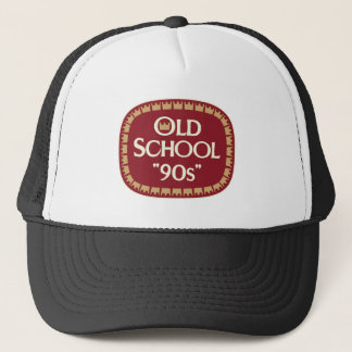 Old School 90s Malt Liquor 40oz Label Design Trucker Hat
