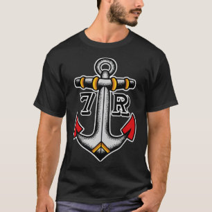 Old School American raditional attoo flash Clipper T-Shirt