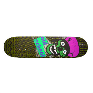 old school badass skateboard