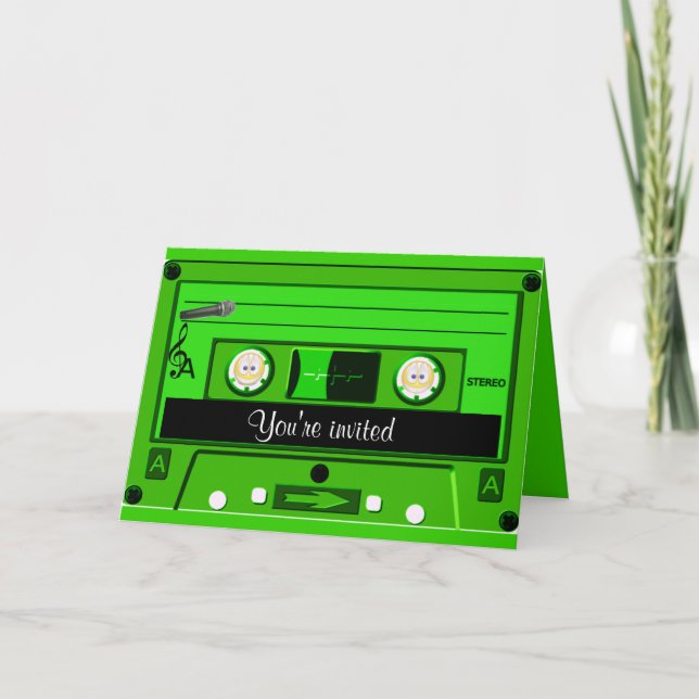 Old School,Cassette_ Invitation (Front)