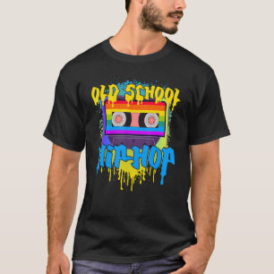 Old School Cassette Mixtape Hip Hop Music T-Shirt