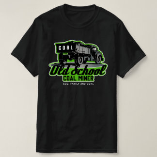 OLD SCHOOL COAL MINER T-Shirt