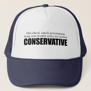 Old School Conservative Trucker Hat