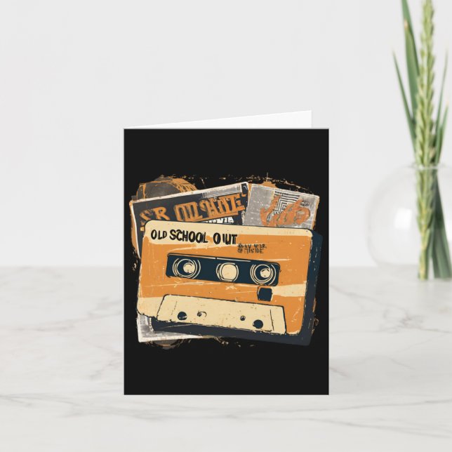 Old School Cool  Card (Front)