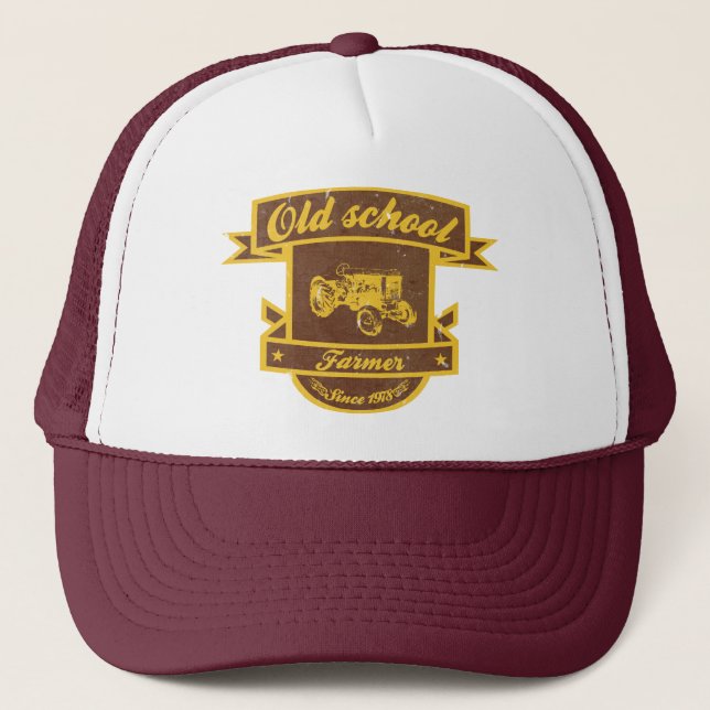 Old school farmer trucker hat (Front)