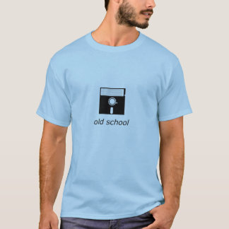 old school floppy disc t-shirt