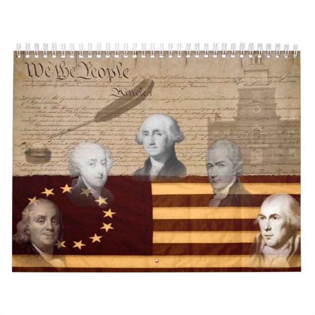 OLD SCHOOL FOUNDING FATHERS CALENDAR (Cover)