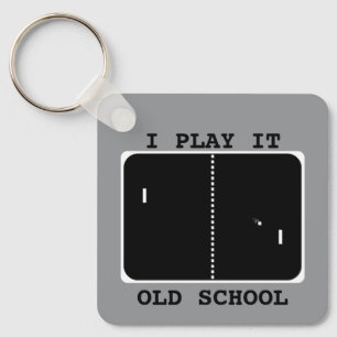 Old School Gamer Keychain