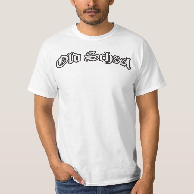 Old School Gamer shirt (Front)