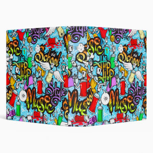 Old School Graffitti Binder