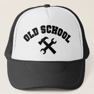 Old School Handyman - Home Repair Tools Craftsman Trucker Hat