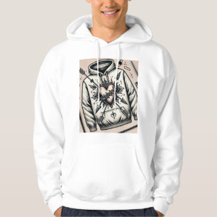 Old School Heart Tattoo Hoodie