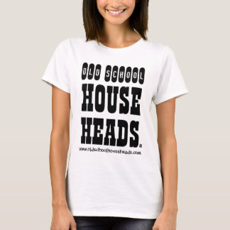 Old School House Heads Lady T Basic T-Shirt