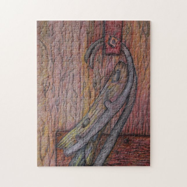 Old School Ice Skates Jigsaw Puzzle (Vertical)