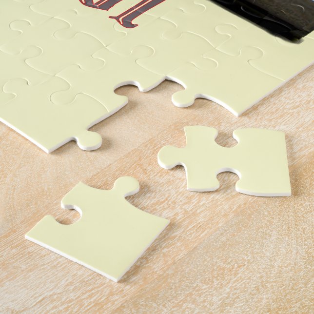 Old School Jigsaw Puzzle (Side)