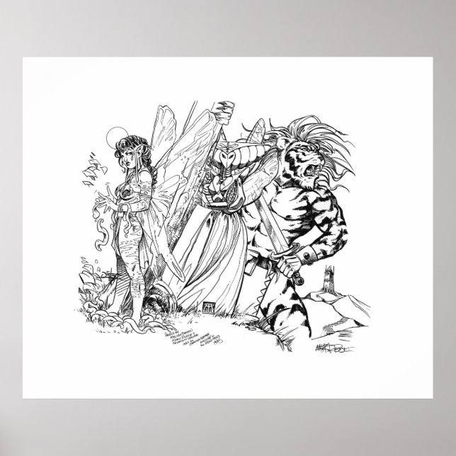 Old School Magic Mischief in the Mountains Poster (Front)