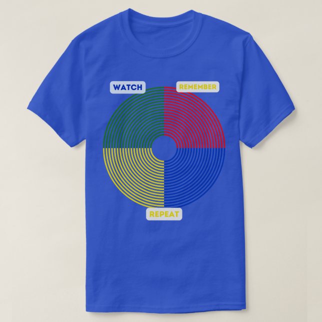 OLD SCHOOL MEMORY GAME T-Shirt (Design Front)
