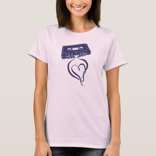 Old School Mixtape Love T-Shirt (Front)