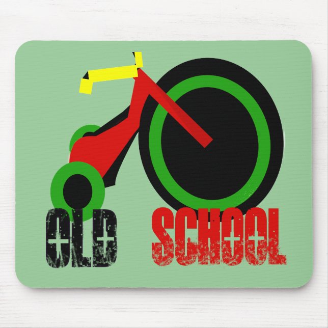 Old School Mouse Pad (Front)