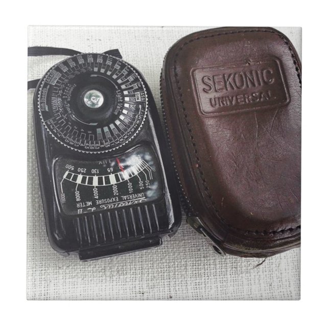 Old School Photography #photography #auctionfind Tile (Front)