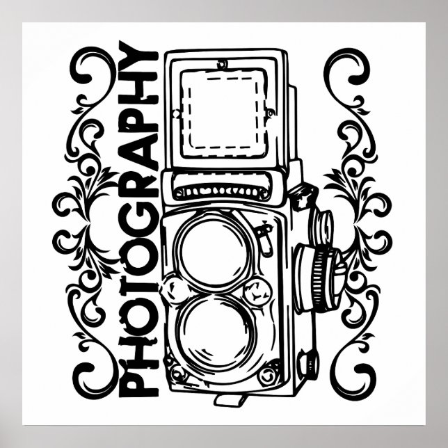 Old School Photography  Poster (Front)