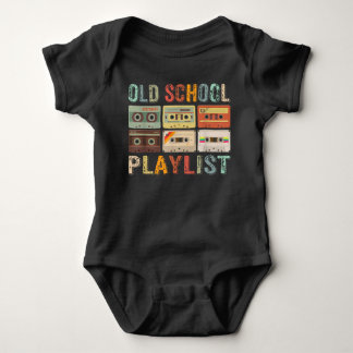 old school playlist Baby Bodysuit