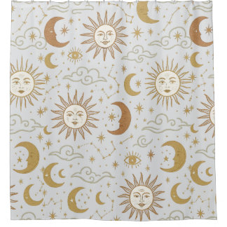 Old school retro stars and constelations design