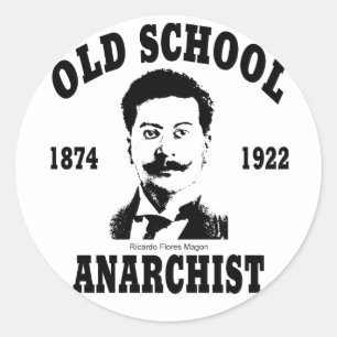 Old School -- Ricardo Flores Magón Classic Round Sticker