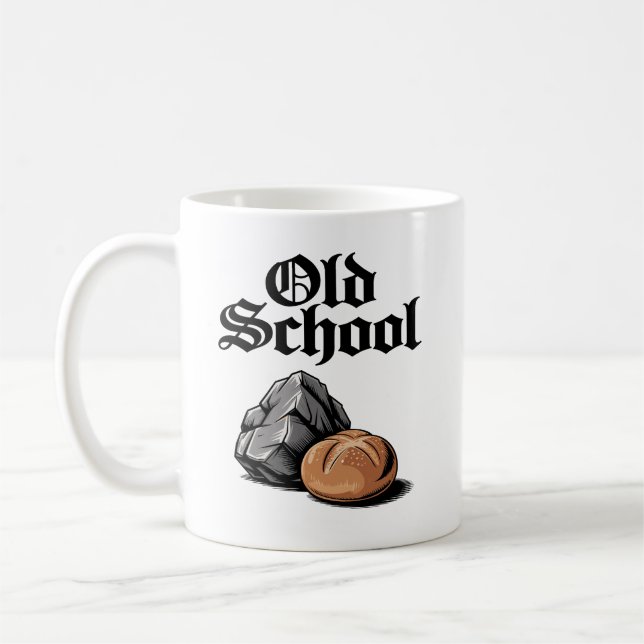 Old School Rock and Roll Coffee Mug (Left)
