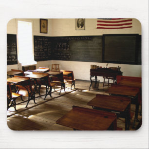 old school room mouse pad
