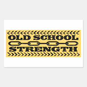 Old School Strength Sticker