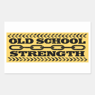 Old School Strength Sticker