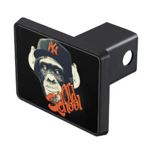 Old school swag monkey trailer hitch cover