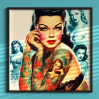 Old School Tattoo Girl