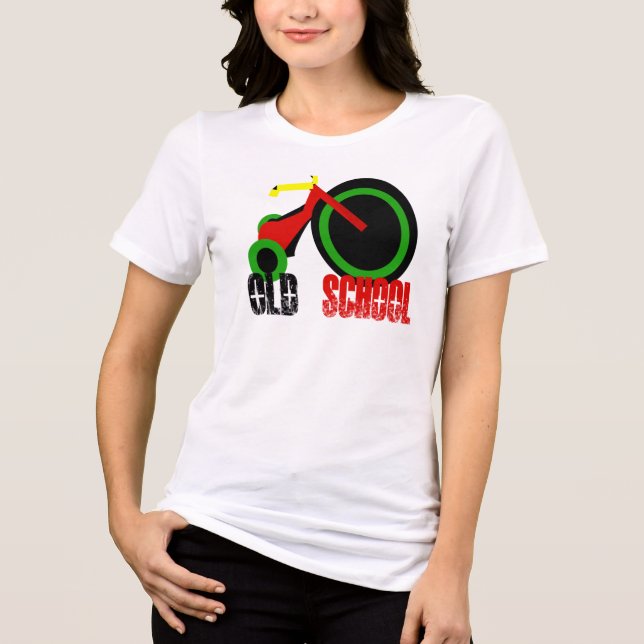 Old School Tri-Blend Shirt (Front)