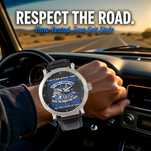 Old School Trucker: No Flip-Flops! Watch (Creator Uploaded)