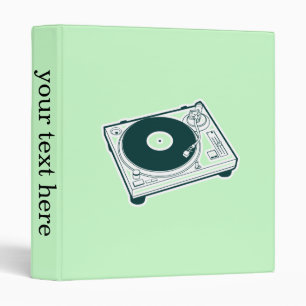 Old School Turntable Binder