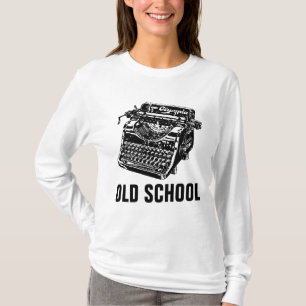 OLD SCHOOL VINTAGE Typewriter T-shirts