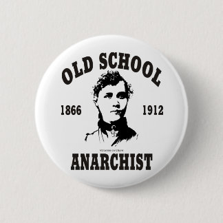 Old School -- Voltairine de Cleyre 2 Inch Round Button