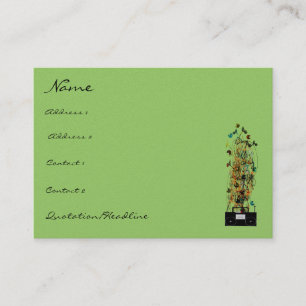 Old School with  Boom Box -Distressed Grunged Font Business Card