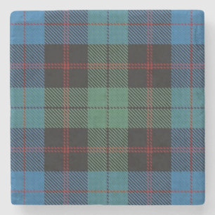 Old Scots Tavern Clan Guthrie Tartan Stone Coaster