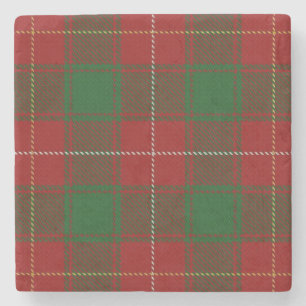 Old Scots Tavern Clan MacFie Tartan Stone Coaster