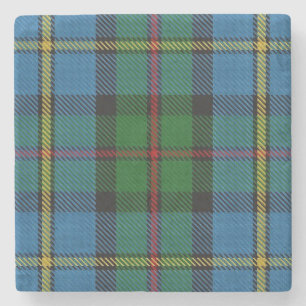 Old Scots Tavern Clan MacLeod of Harris Tartan Stone Coaster