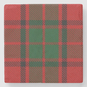 Old Scots Tavern Clan Maxwell Tartan Stone Coaster