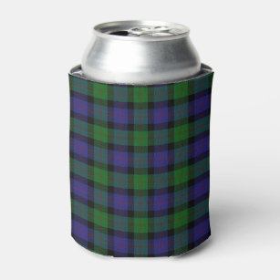 Old Scotsman Clan Blair Tartan Can Cooler