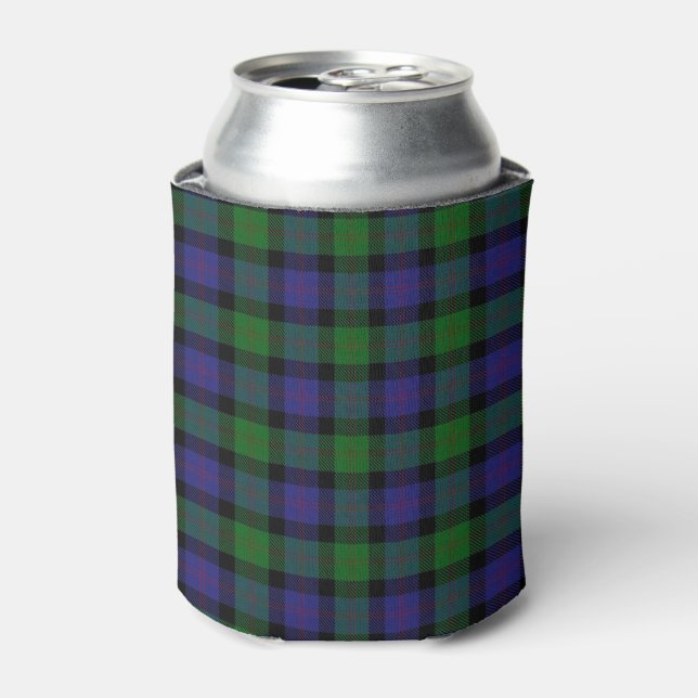 Old Scotsman Clan Blair Tartan Can Cooler (Can Front)